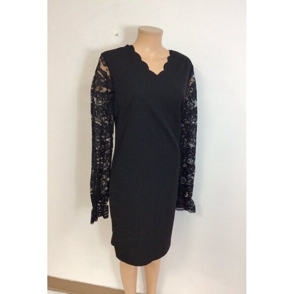 Emery Rose Dresses & Skirts - Emery Rose Black Lace Dress Womens XL NEW